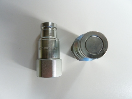 FLAT FACE COUPLING MALE 1/2" BSP (1) HYDRAULIC